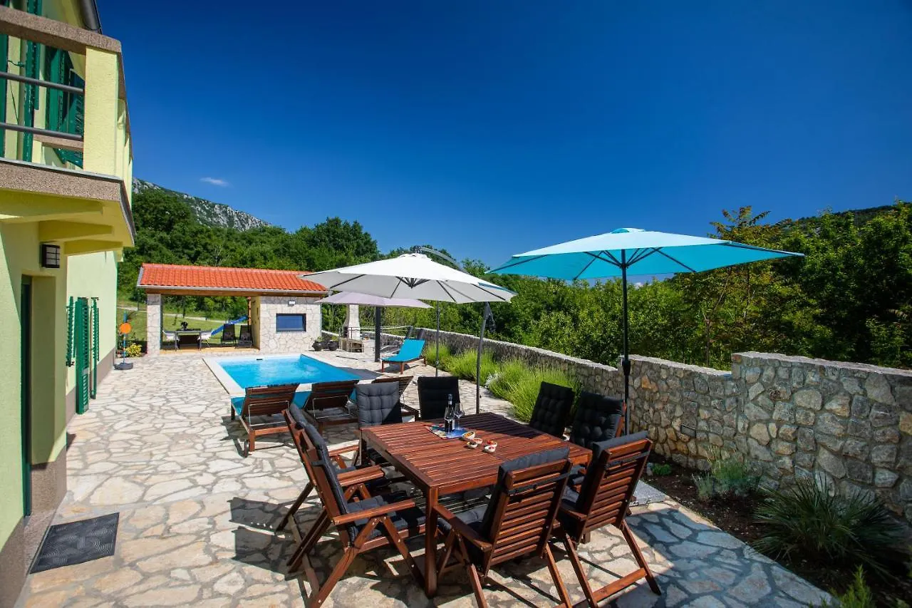 Family Friendly Villa Zaneta With Pool Grižane Croaţia
